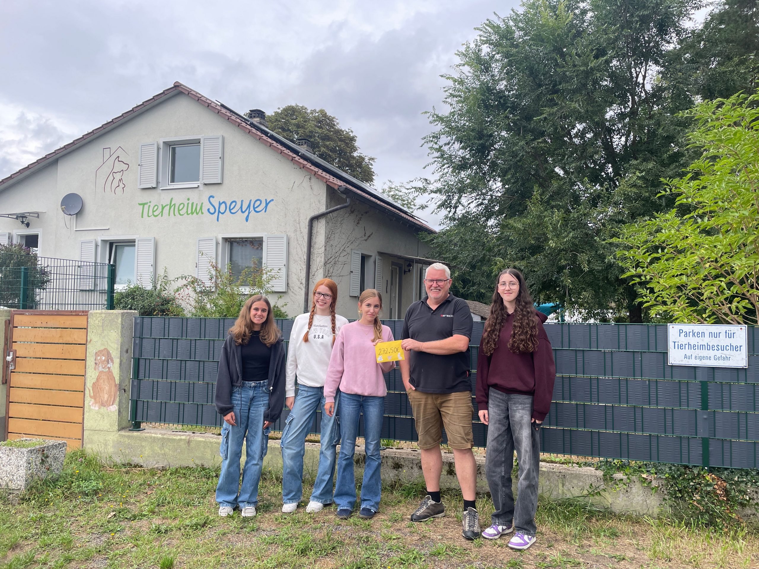 Spende an den Tierschutzverein Speyer