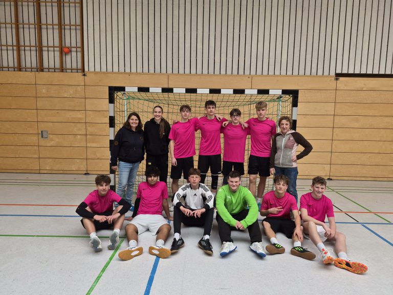 Die Erfolgreichen Handballer vom Gymnasium am Kaiserdom