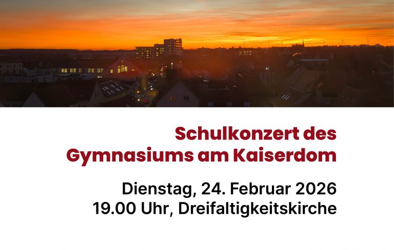 Herzliche Einladung zum Schulkonzert am 24. Februar 2026
