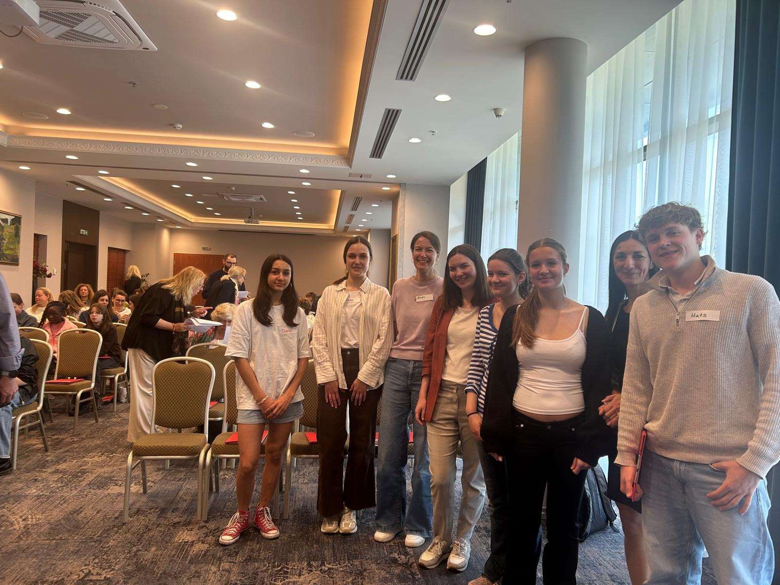 Digitale Gesundheit auf europäischer Bühne: GaK-Schüler beim BootStRaP-Kongress in Vilnius