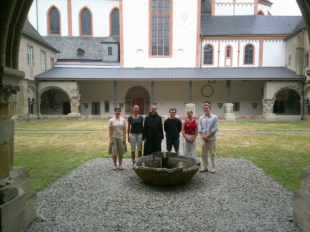 Die Gruppe der Besinnungstage im Kloster St. Matthias