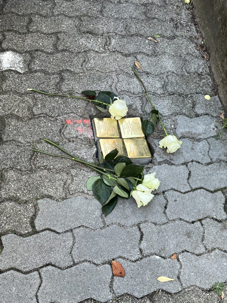 Stolpersteinverlegung mit Gaktiv am Donnerstag, den 22. Oktober 2026